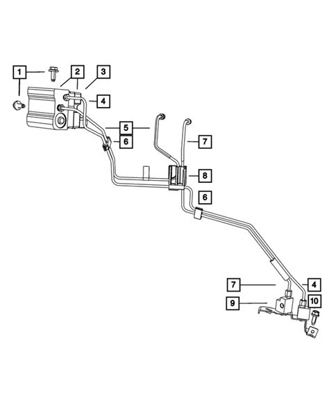 dodge junction box|Brake Rwal To Junction Block Tube .